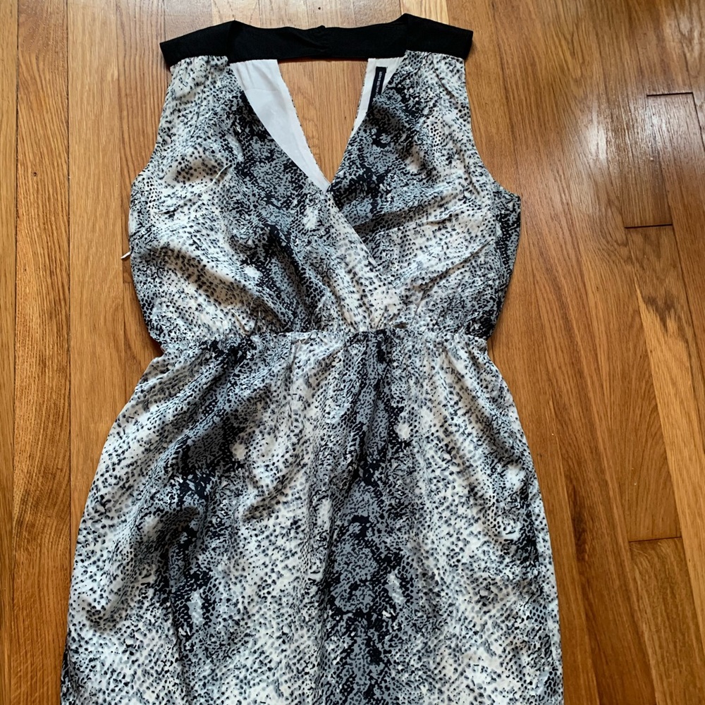 Snakeskin Print Dress